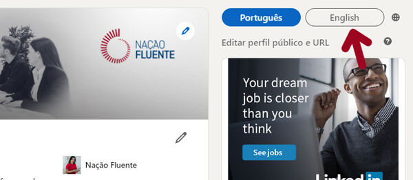 Como criar currículo em inglês e outros idiomas no LinkedIn