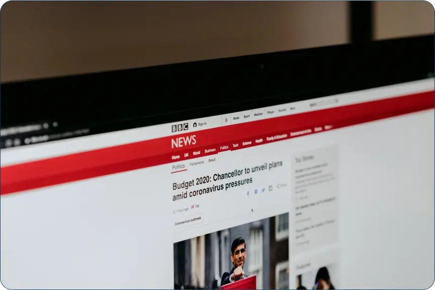 Leia notícias em inglês no site da BBC News