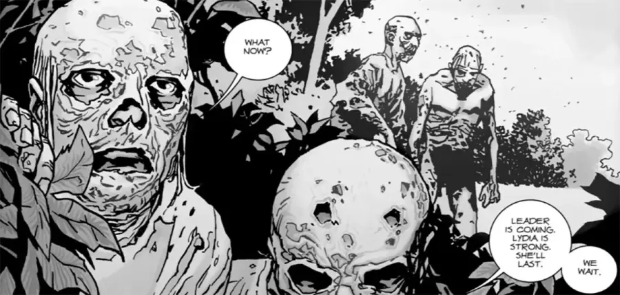 História em quadrinhos em inglês: The Walking Dead (Robert Kirkman; Tony Moore)
